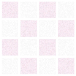 شطرنجی صورتی - کاشی آسیا